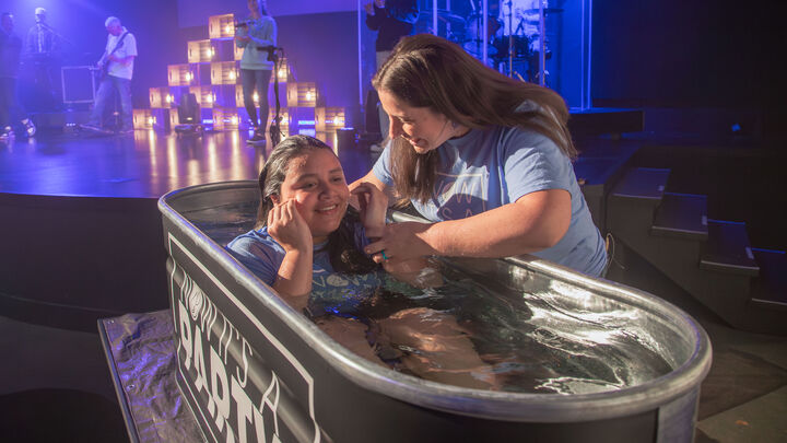 Baptism Sunday logo