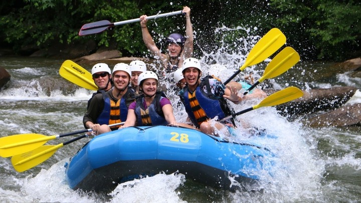 High School White Water Rafting