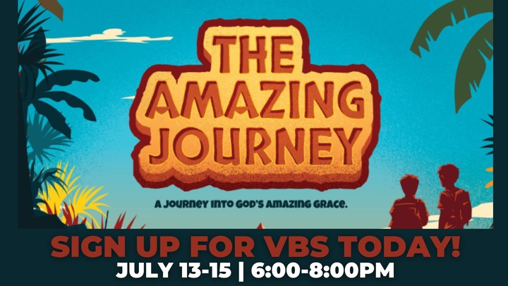 The Amazing Journey-VBS 2026 logo
