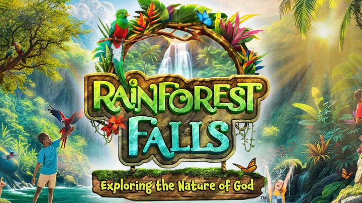 Rainforest Falls - VBS - 2026 logo