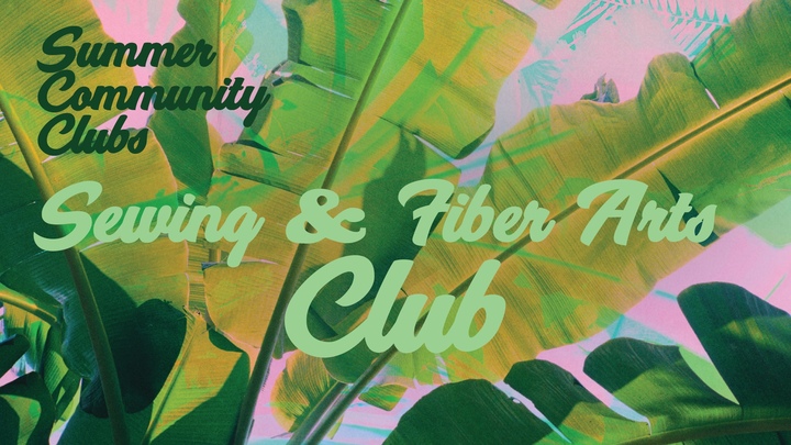 Sewing & Fiber Arts Community Club logo