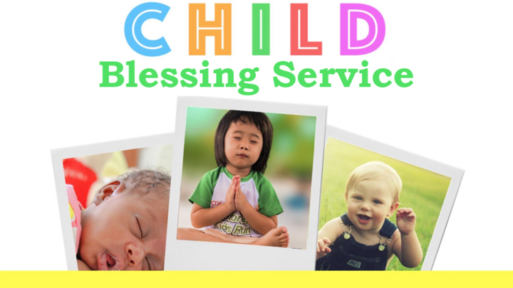 Child Blessing Service - September 6, 2026 logo