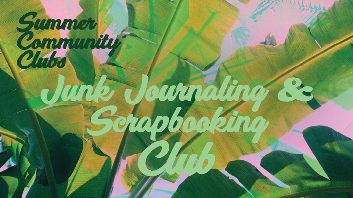 Junk Journaling & Scrapbooking Community Club logo
