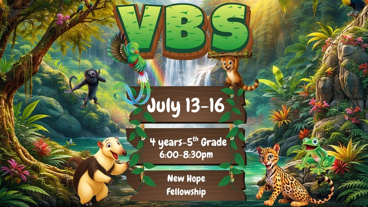 VBS Rainforest Falls logo