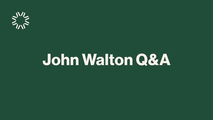 John Walton Q&A  logo