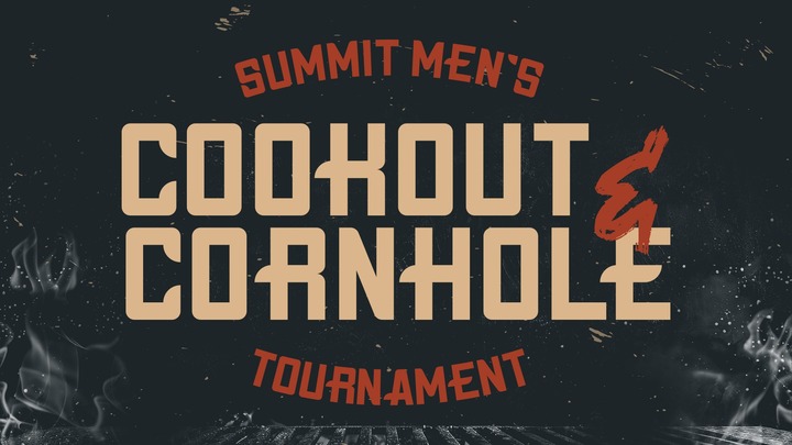 Summit Men's Cookout and Cornhole Tournament logo