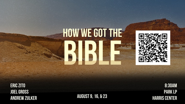 How we got the Bible logo