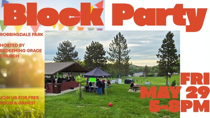 Robbinsdale Park Block Party logo