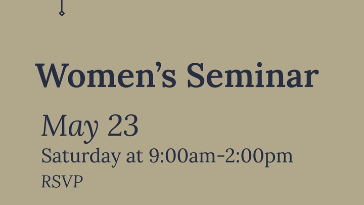 VBC Women's Seminar logo
