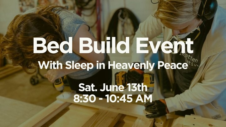 Bed Build Event - Sleep in Heavenly Peace logo