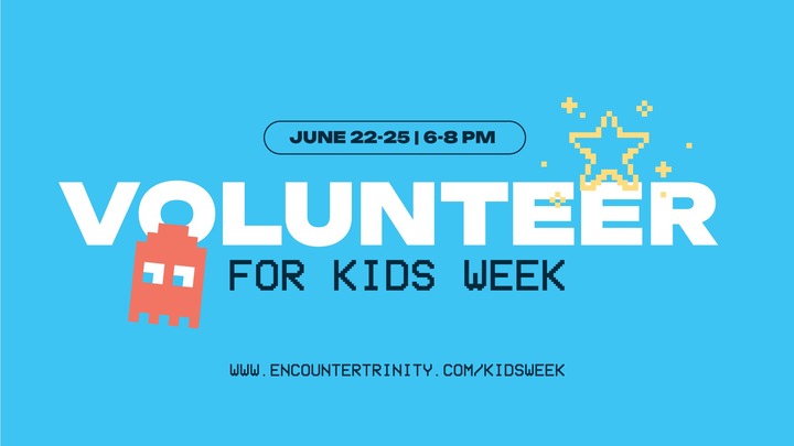 Volunteer for Kids Week 2026 logo