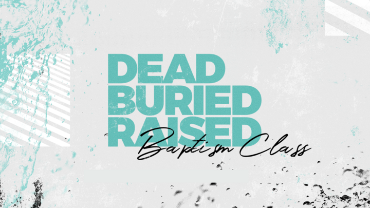 Baptism Class – June 7, 2026 logo