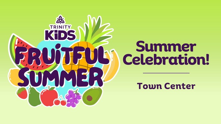 Town Center Trinity Kids Summer Celebration logo