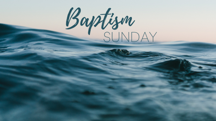 Baptism Sunday logo
