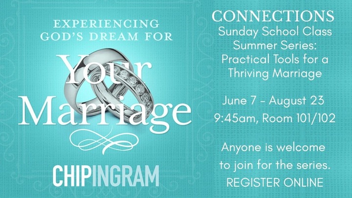 Connections Class Summer Series: Practical Tools for a Thriving Marriage logo