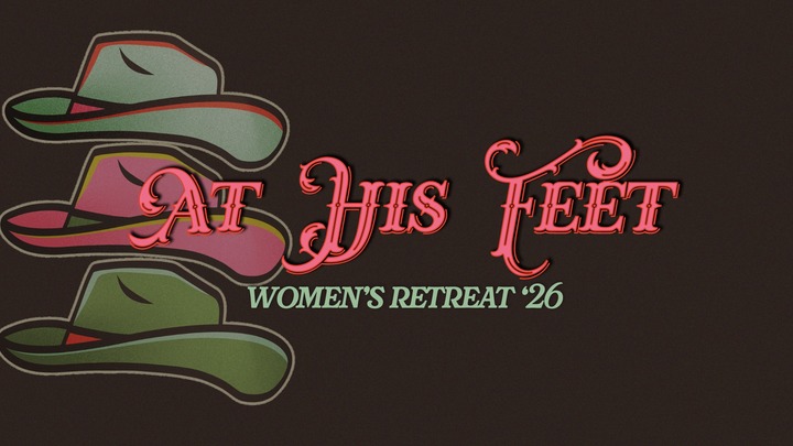 At His Feet - Women's Retreat 2026 logo