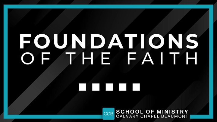 Foundations of the Faith | CCB School of Ministry logo