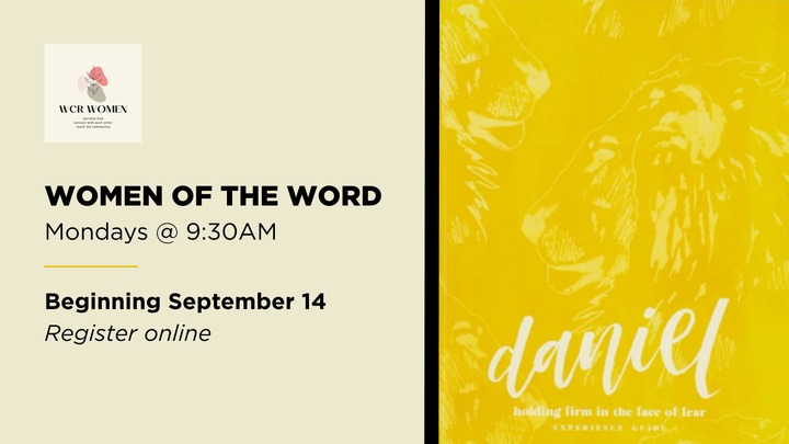 Women of the Word Bible Study: Daniel logo