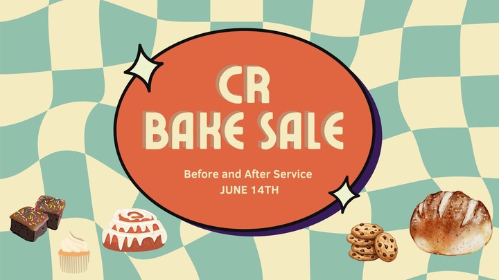 CR Bake Sale logo
