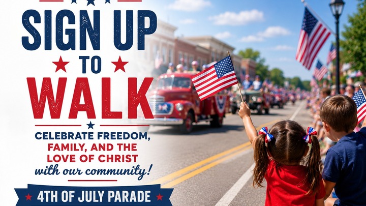 July 4th Parade logo