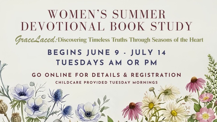Summer 2026 Women's Book Study (AM or PM - Tues) logo