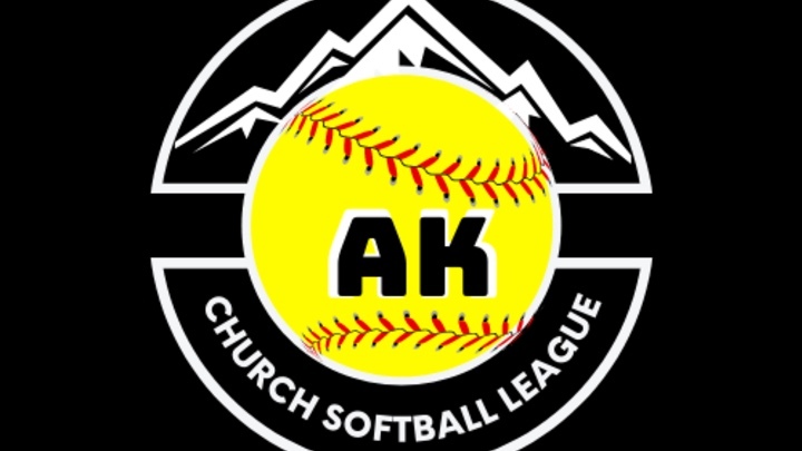 AK Church Softball League logo