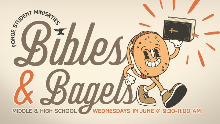 Bibles & Bagels - Forge logo