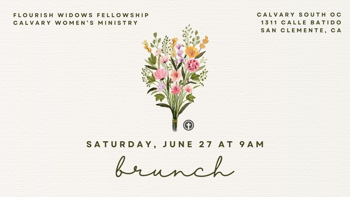 Brunch, Widows Ministry logo