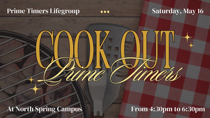 PrimeTimers Flower Arranging & Cookout logo