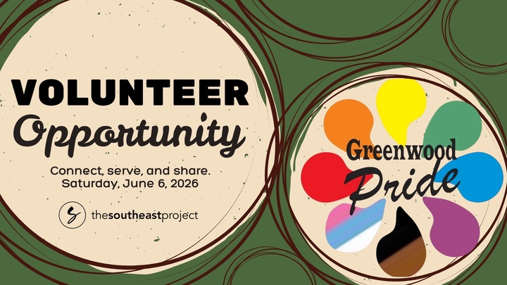 Greenwood Pride - Volunteers logo