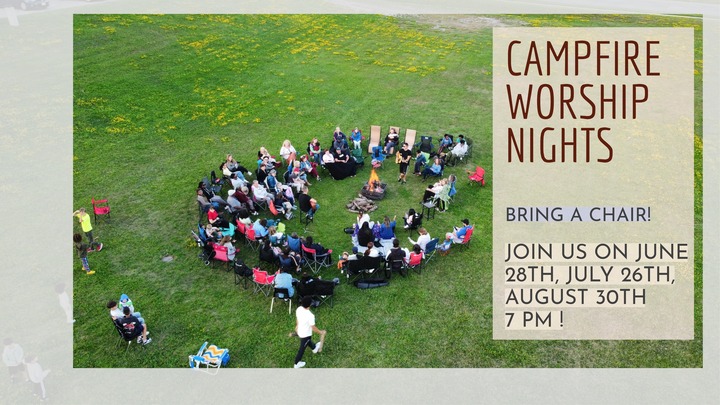 SUMMER Campfire Worship Nights logo
