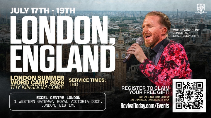 RTE | London Summer Word Camp 2026 - Thy Kingdom Come logo