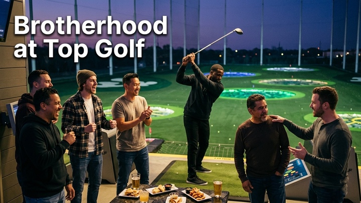 Brotherhood Hang - Top Golf logo