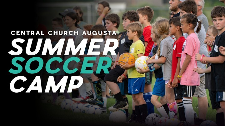 Central Church FREE Augusta Soccer Camp 2026 logo