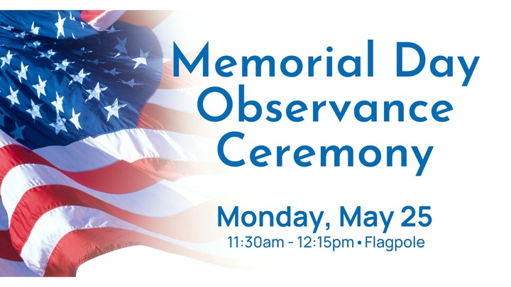 Memorial Day Observance Ceremony logo