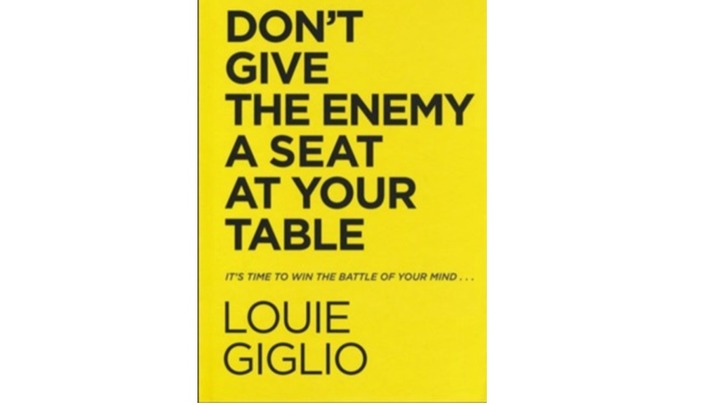 Book Club - "Don't Give the Enemy a Seat at Your Table by Louie Giglio logo