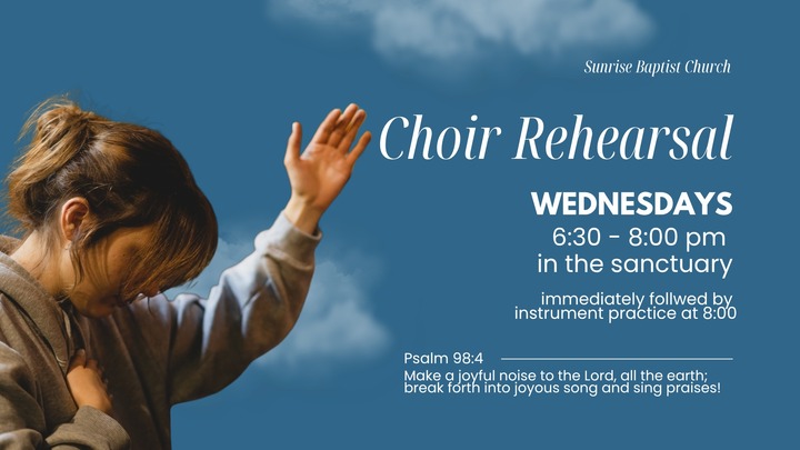 Choir Rehearsal / Instrument Practice  logo