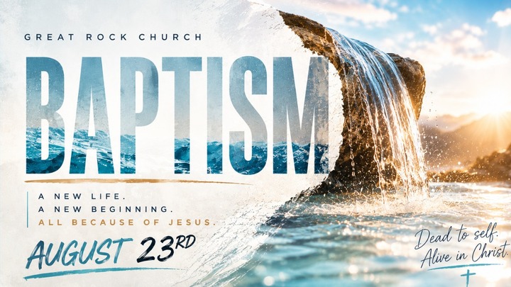 Baptism August 23rd logo