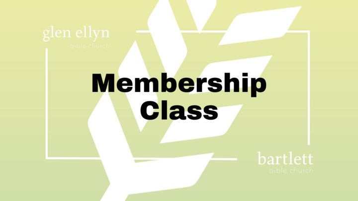 Fall Membership Class | September 27 and October 4 logo