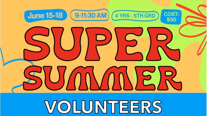 Super Summer Volunteers logo