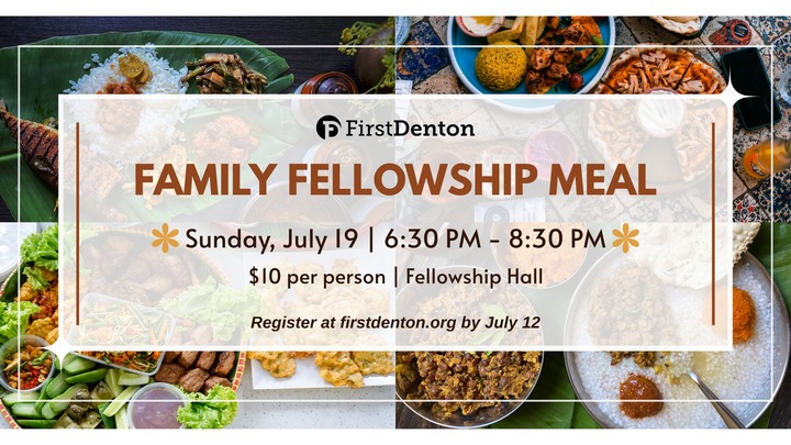 Family Fellowship Meal  logo