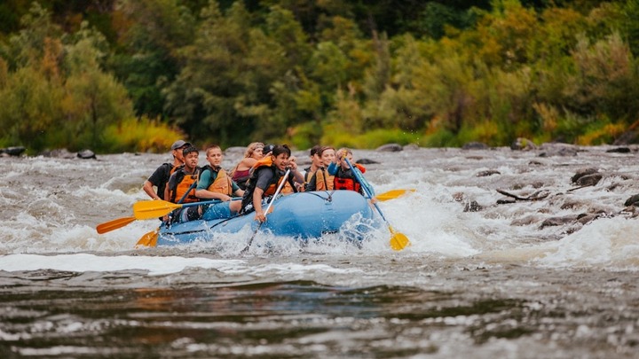 Youth Rafting Cabin Trip