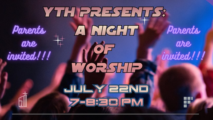 YTH PRESENTS: A Night of Worship logo