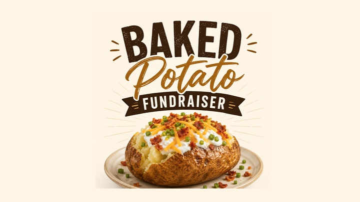 Baked Potato Fundraiser logo