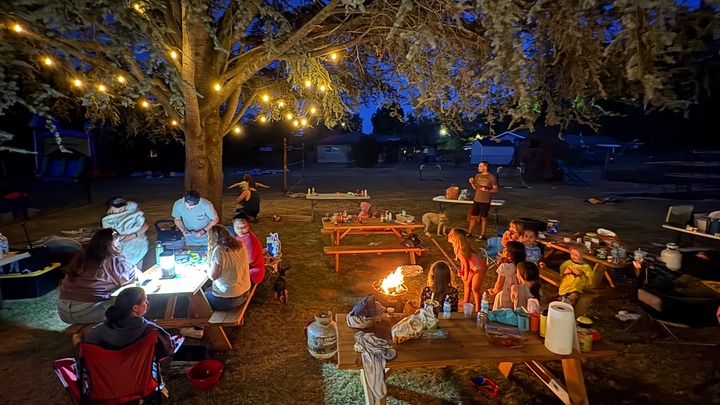 6th Annual All Church Campout logo