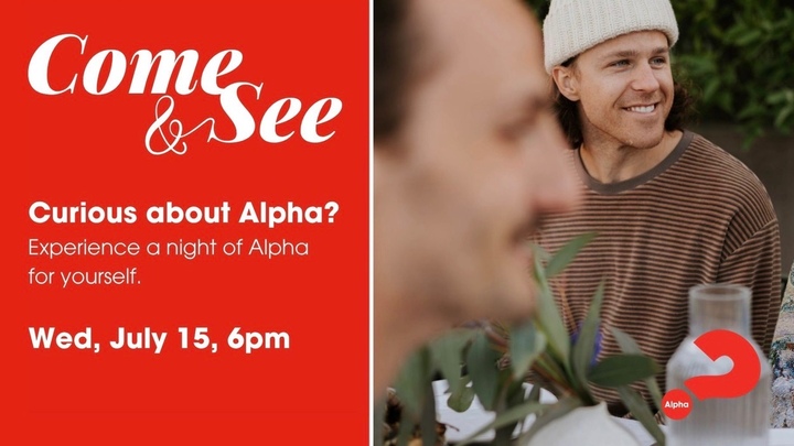 Come and See Alpha logo