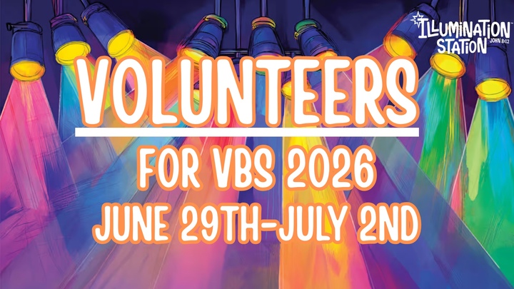 VBS VOLUNTEER logo