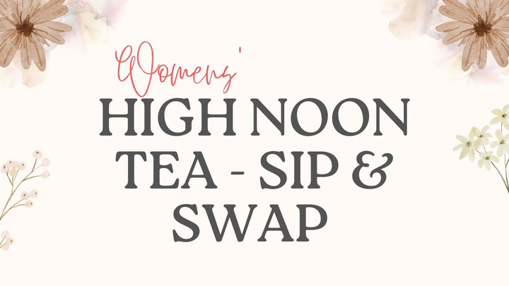 High Noon Tea - Sip & Swap logo