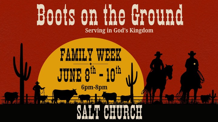 Boots on the Ground: Family Week logo