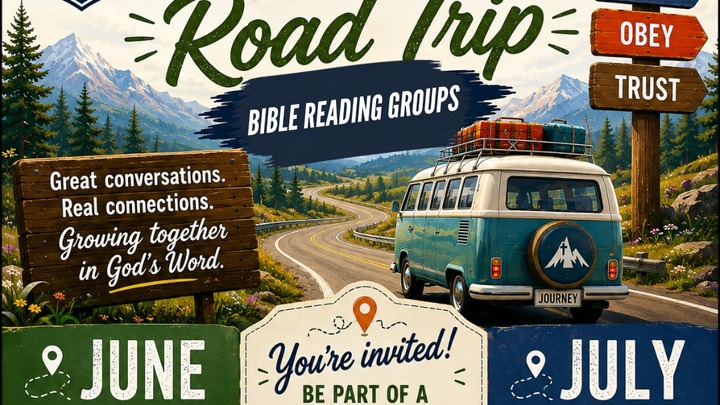 Summer Road Trip Bible Reading Groups logo
